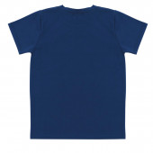 Детска тениска "Six seven" в син парламент 2