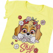 Детска тениска "Skye" в жълто 3