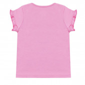 Детска тениска "Skye" в розово 2