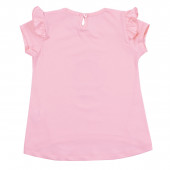 Детска тениска "Spring" в розово 2
