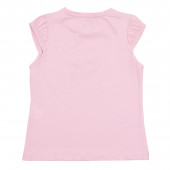 Детска тениска "Sweet tail" в розово 2