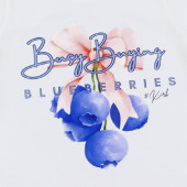 Детска тениска "Blueberries" в екрю 3