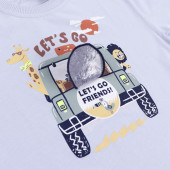 Детска тениска за момчета "Let's go" 3