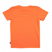 Детска тениска за момчета в оранжев меланж 2