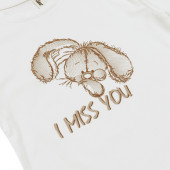 Детска тениска за момичета "I miss you" 3