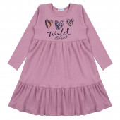 Детска трикотажна рокля "Wild heart" 2
