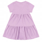 Лятна трикотажна рокля ''Жаклин'' в лилаво 2