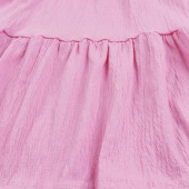 Лятна трикотажна рокля ''Жаклин'' в розово 3