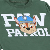 Детска ватирана блуза "Патрул" в зелено 3