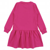 Детска ватирана рокля "Сладка прегръдка" в циклама 2