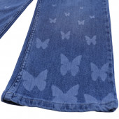Детски дънки с широки крачоли "Butterfly" 3