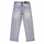 Детски прави дънки с камъчета 2