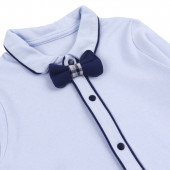 Детски кариран гащеризон с ризка 4