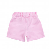Детски къси панталони в розово 2