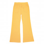Детски клин-панталон в жълто 2