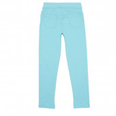 Детски клин-панталон в карибско синьо 2