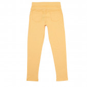 Детски клин-панталон в наситено жълто 2