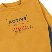 Детски комплект "Active" в горчица 4
