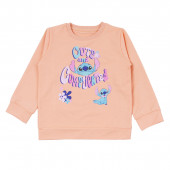 Детски комплект "Cute" в праскова и сиво 2