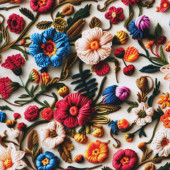 Детски комплект  за момичета ''Floral threads'' 5