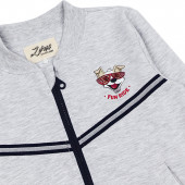 Детски комплект "Fun ride" в сив меланж 4