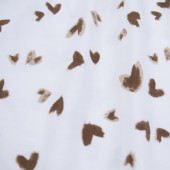 Детски комплект "Hearts" в бяло и цвят канела 6