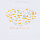 Детски комплект от 3 части "Spring dreamer" в жълто 6