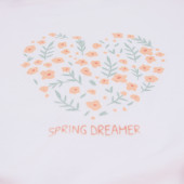 Детски комплект от 3 части "Spring dreamer" в праскова 6