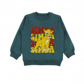 Детски комплект с лъвче в тъмнозелено 2