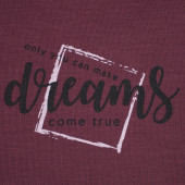 Детски комплект "Dreams" в цвят бордо 8