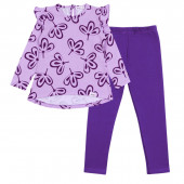 Детски комплект за момичета "Purple blossom" 4