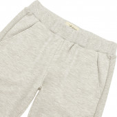 Къси детски панталони в бежов меланж  2