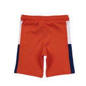 Детски къси панталони в оранжево 2