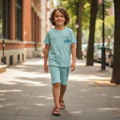 Детски комплект ''Enjoy'' с овърсайз тениска 2