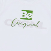 Летен комплект "Be original" в екрю и зелено 4