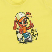 Летен комплект "Cool boy" в жълто и оранжево 4