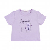 Детски летен комплект "Exquisite" в лилаво 2