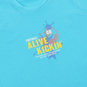 Детски летен комплект "Football" в синьо 4