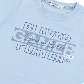 Детски летен комплект "Player" в синьо 4