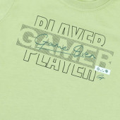 Детски летен комплект "Player" в зелено 4