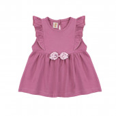 Детски летен комплект с панделки 2