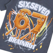 Детски летен комплект "Six seven" в графит 4