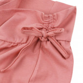 Детски панталон в корал с широк крачол 3