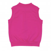 Детски плътен елек "Sport" в циклама 2