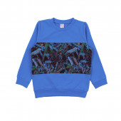 Детски плътен комплект "Colorful" в синьо 3