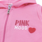 Детски суичер "Pink mood" 3