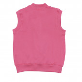 Детски ватиран елек "Sweet drink" в корал 2