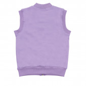 Детски ватиран елек "Sweet drink" в лилаво 2