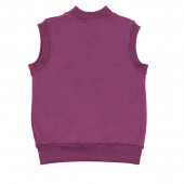 Детски ватиран елек "Sweet drink" във вишна 2