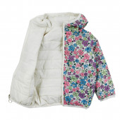 Двулицево преходно яке "Flowers" в екрю 3